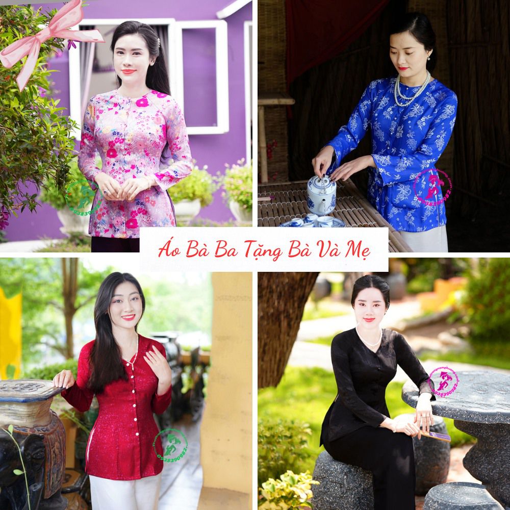 áo bà ba cho người cao tuổi