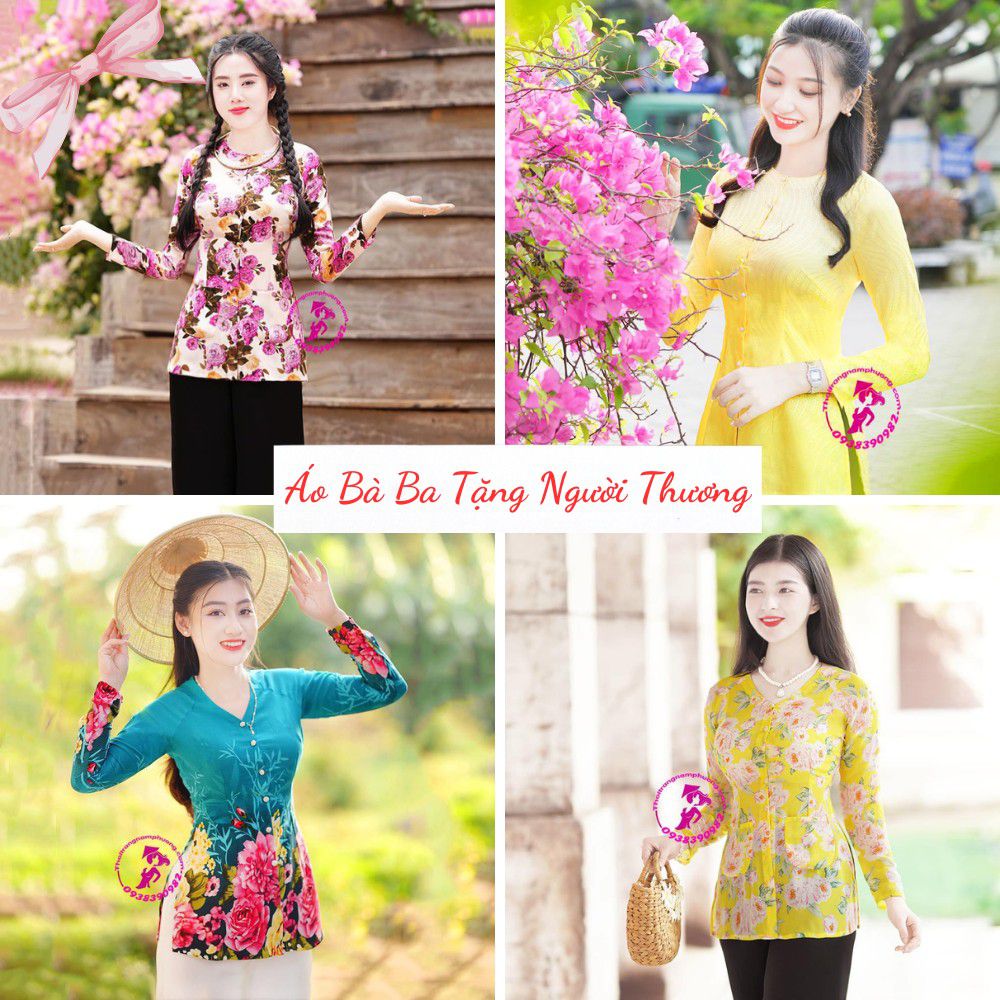 áo bà ba dài