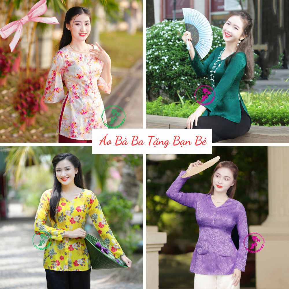 áo bà ba dễ thương