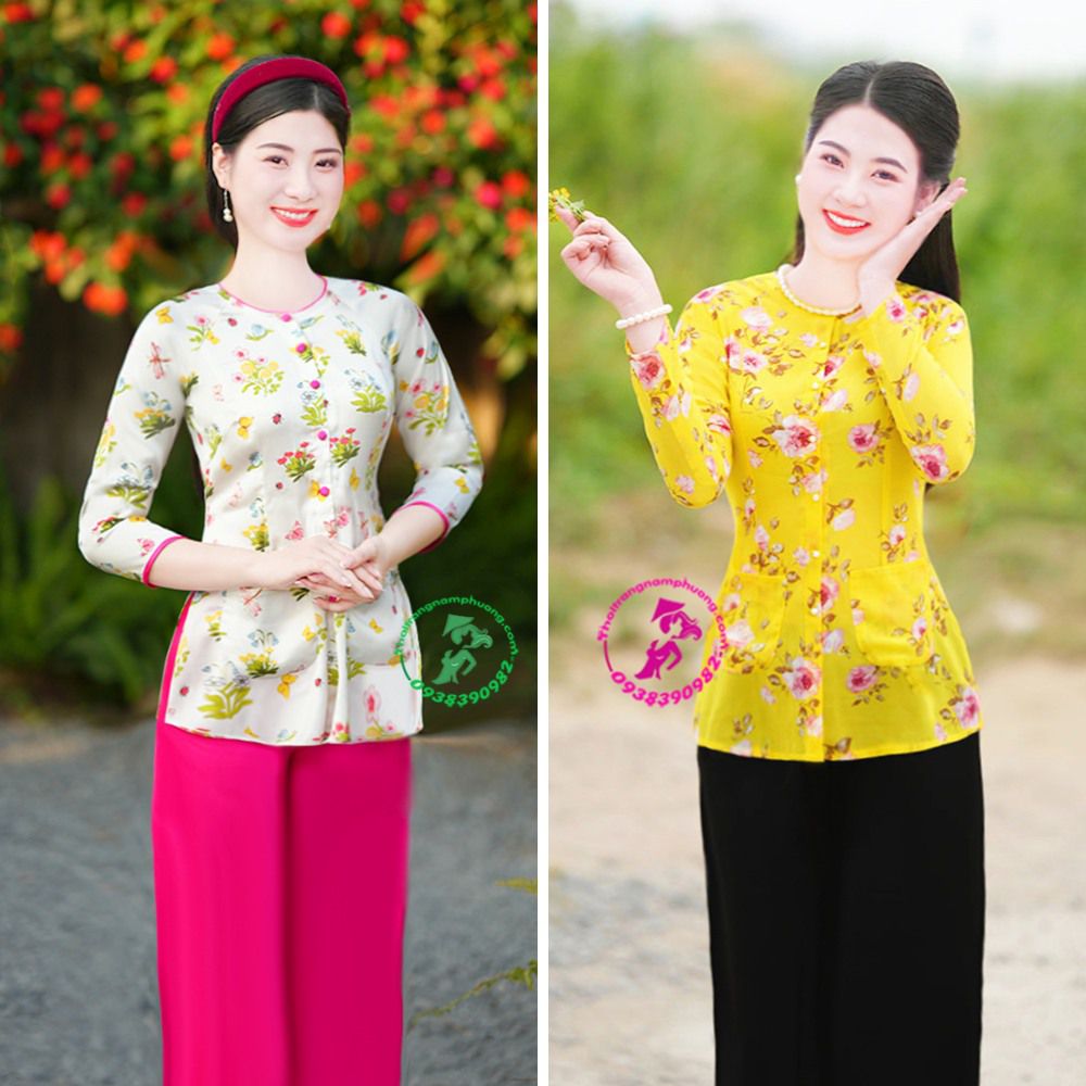 áo bà ba hình vẽ