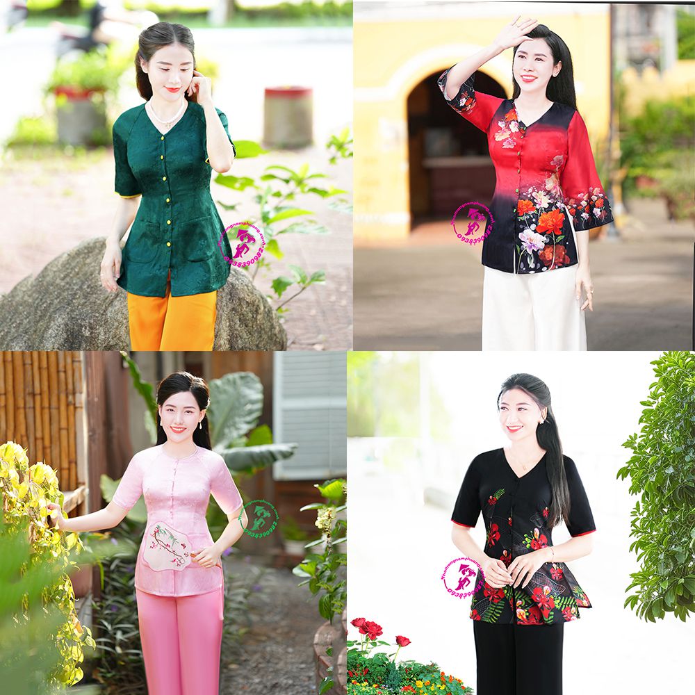 áo bà ba nữ cách tân