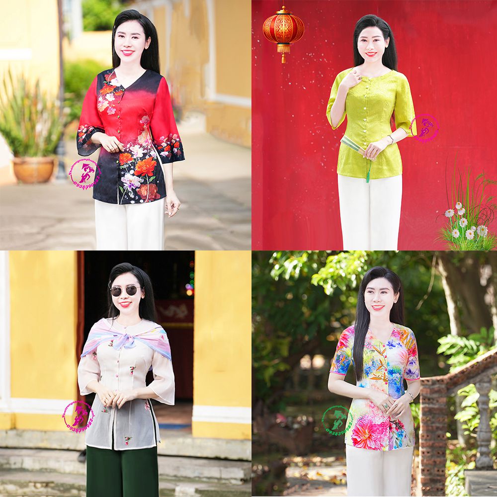 áo bà ba cách điệu