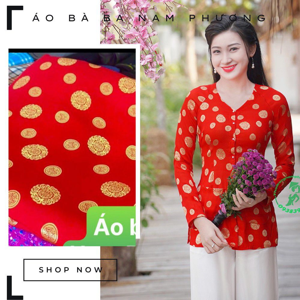 áo bà ba gấm thái tuấn