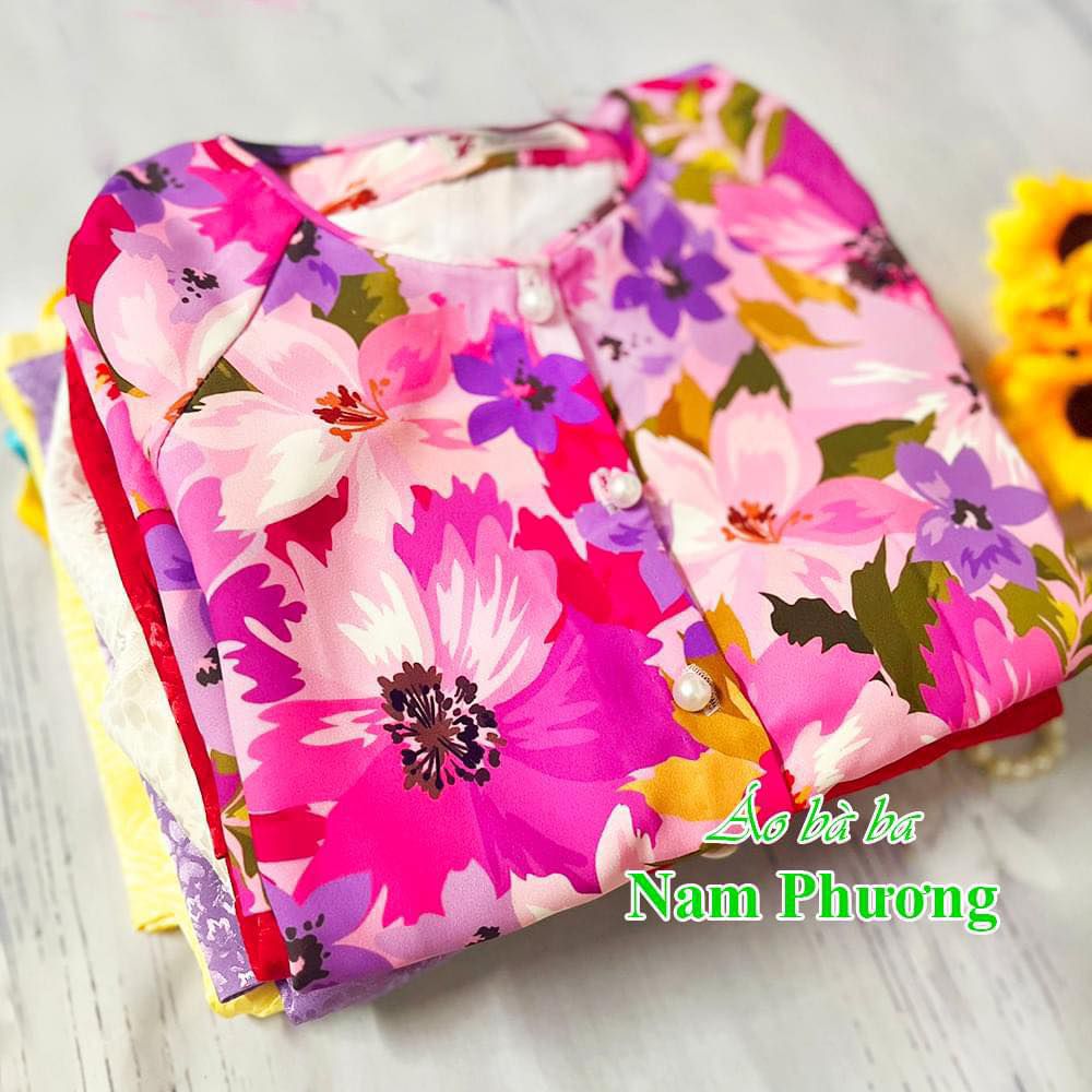 áo bà ba bông