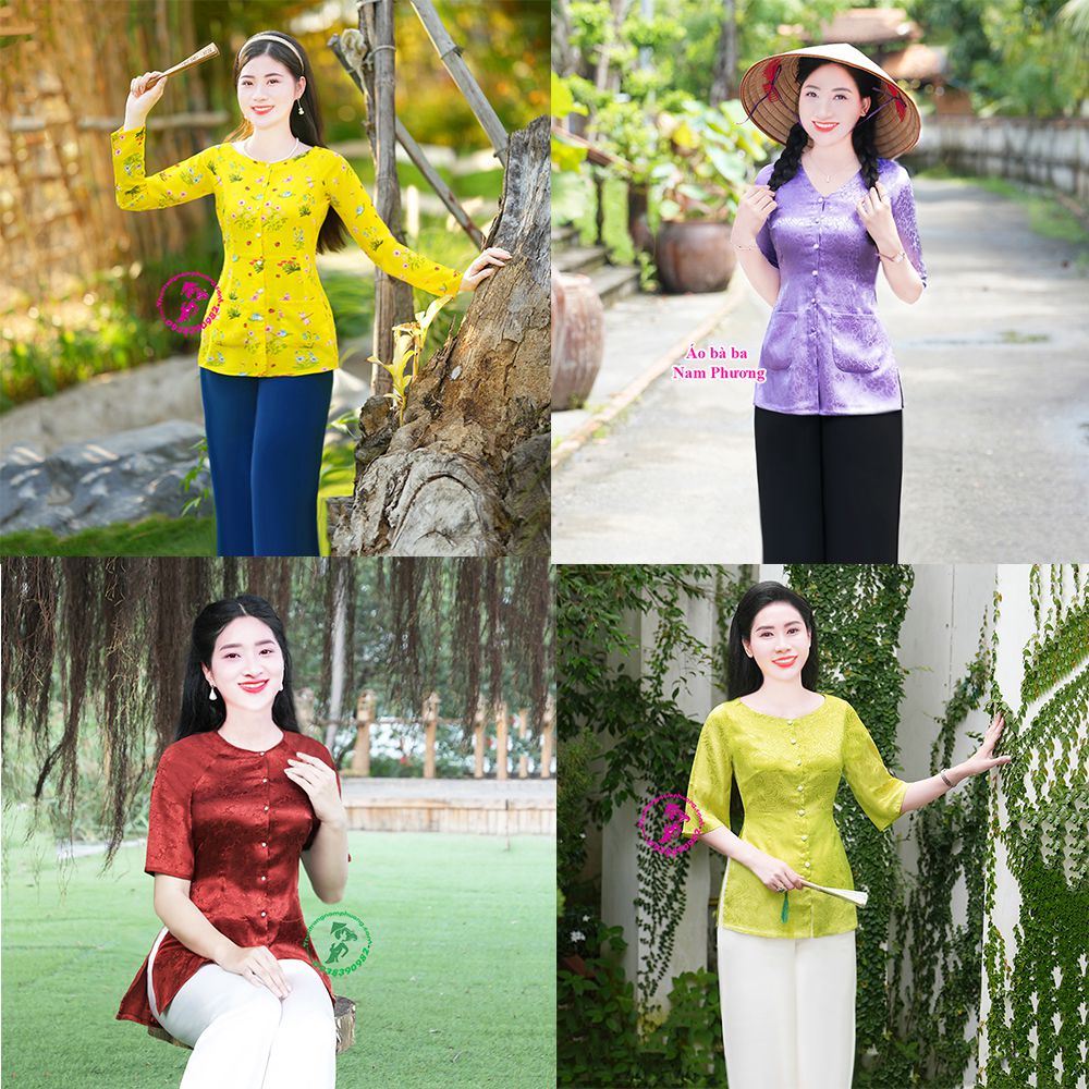 áo bà ba cách tân nữ