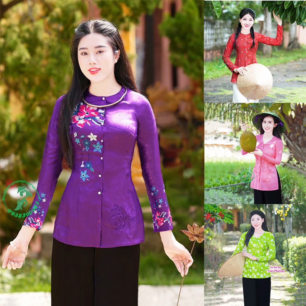 áo bà ba gánh mạ non