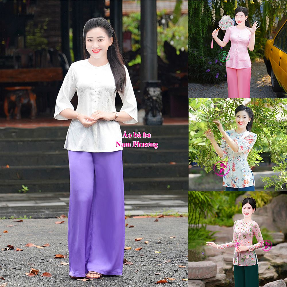 áo bà ba cách tân nữ 