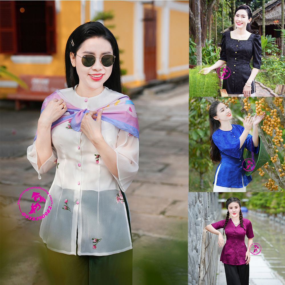áo bà ba cách tân nữ 