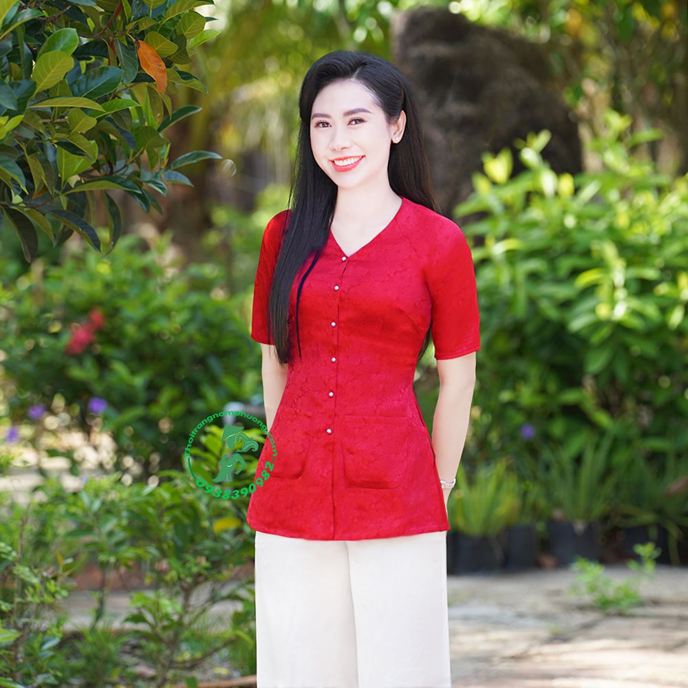 áo bà ba thiết kế