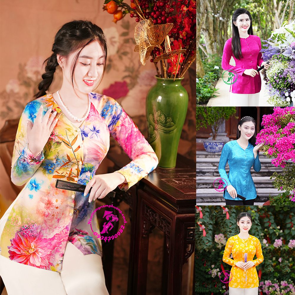 áo bà ba diễn văn nghệ