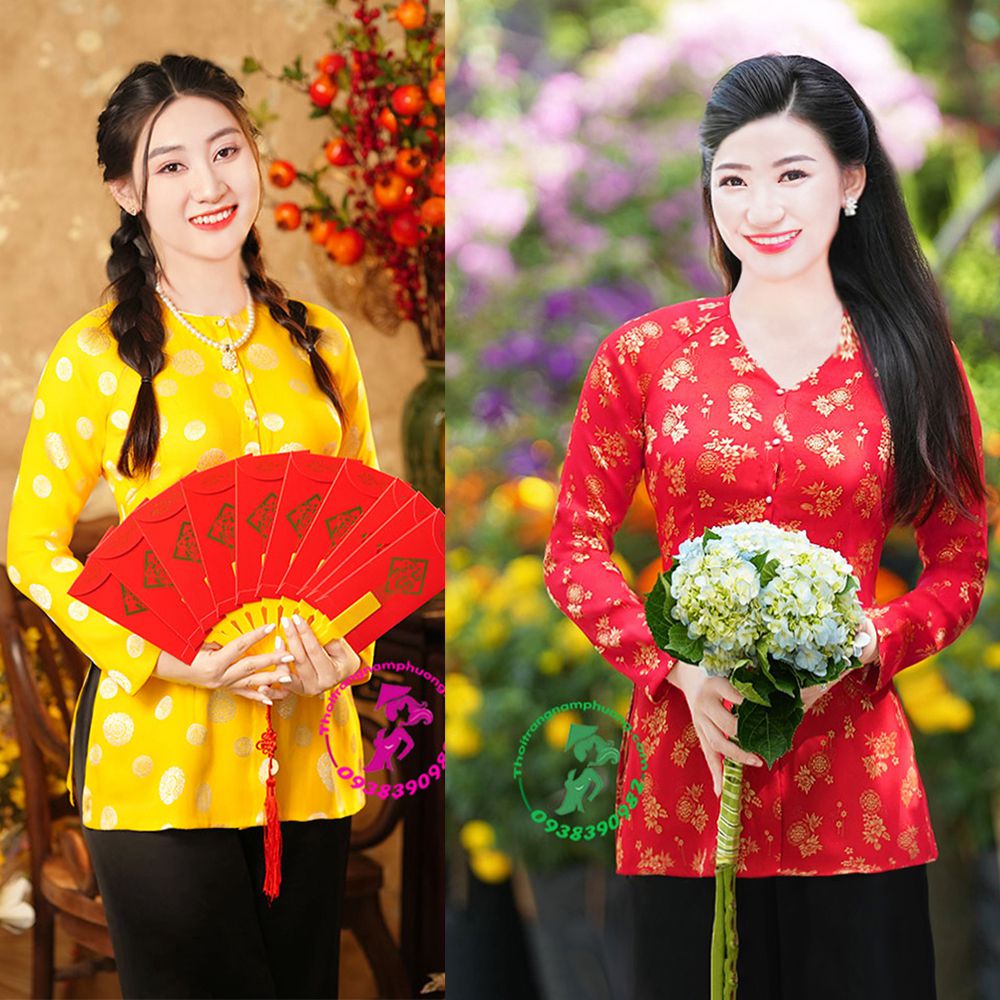 áo bà ba tết