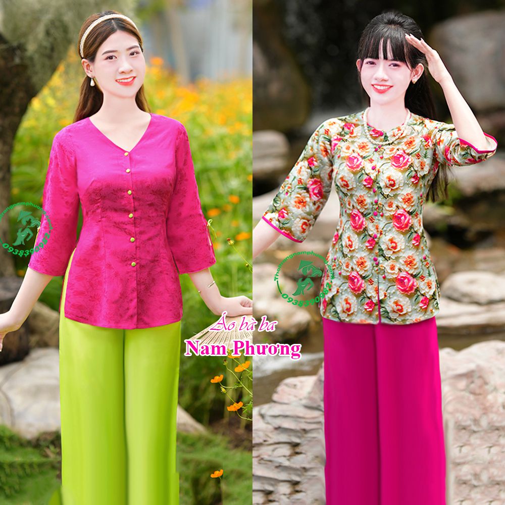 áo bà ba cách tân nữ