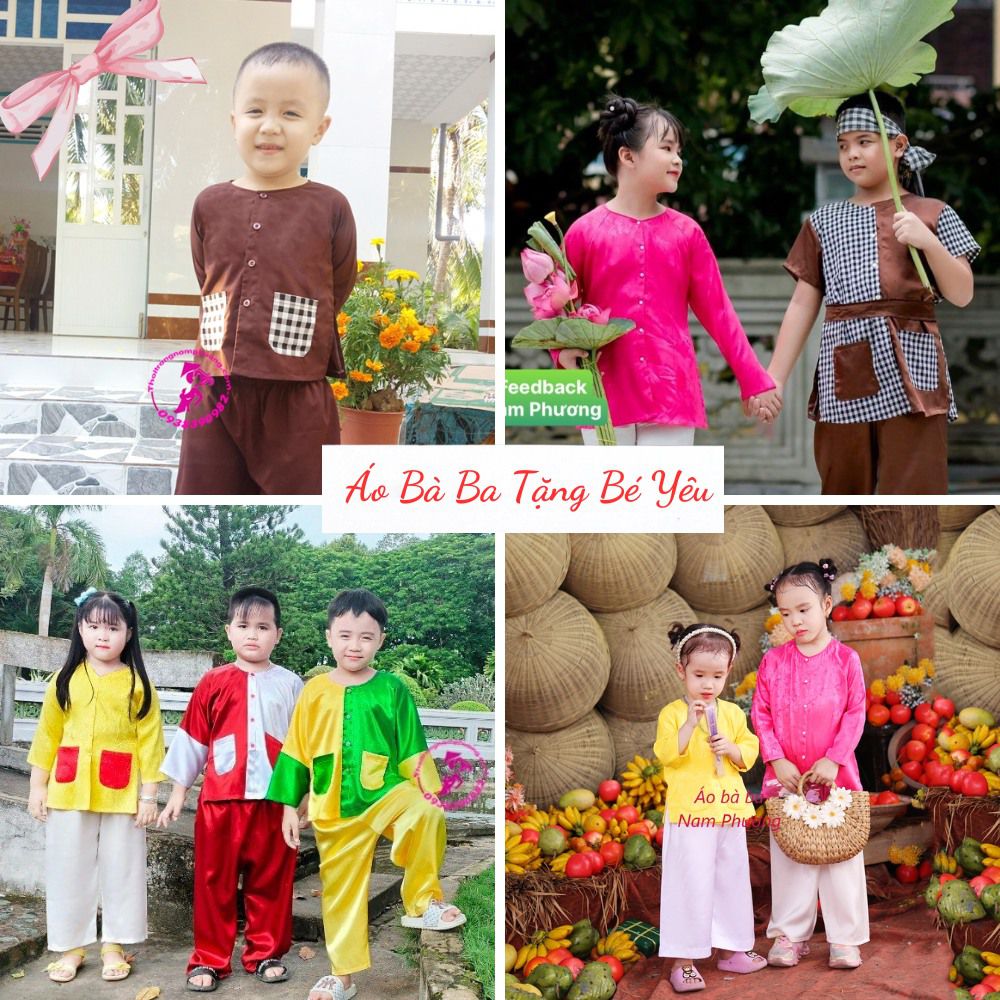 áo bà ba cho em bé