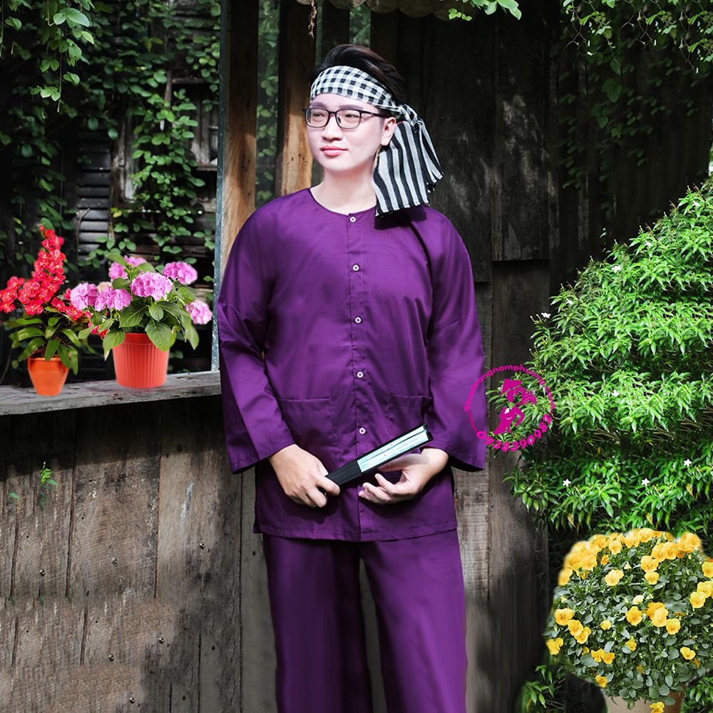 áo bà ba phi bóng nam
