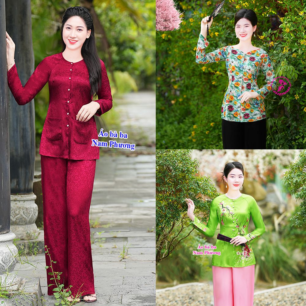 áo bà ba may sẵn
