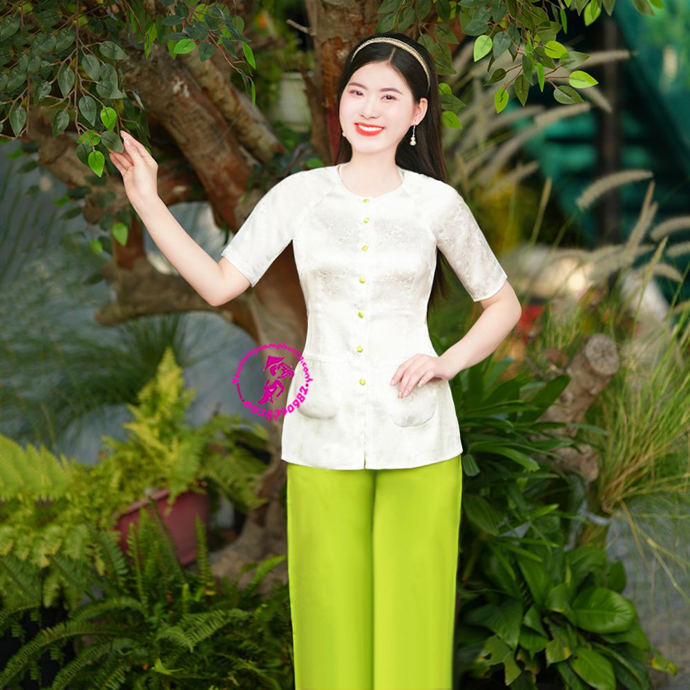áo bà ba tay ngắn