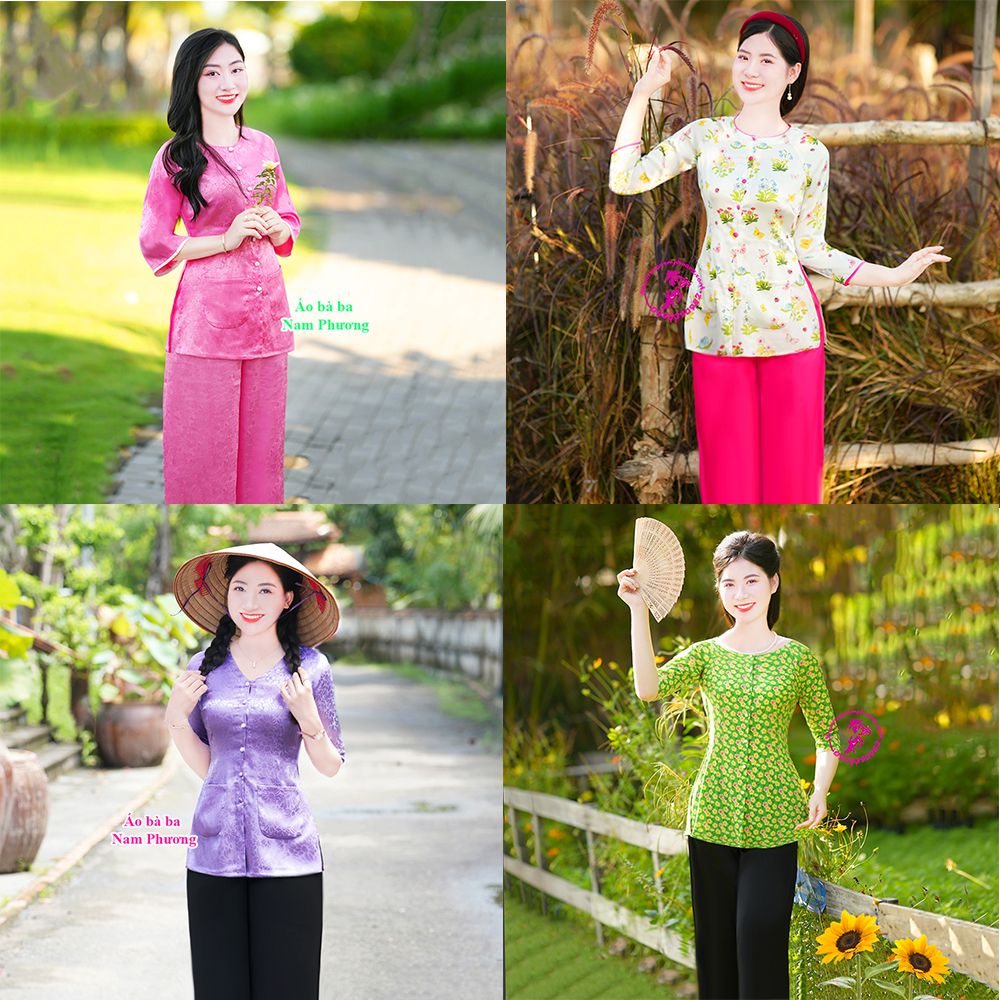 áo bà ba cách tân nữ