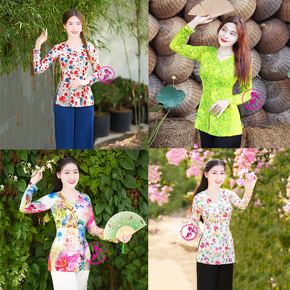 áo bà ba lụa bảo anh