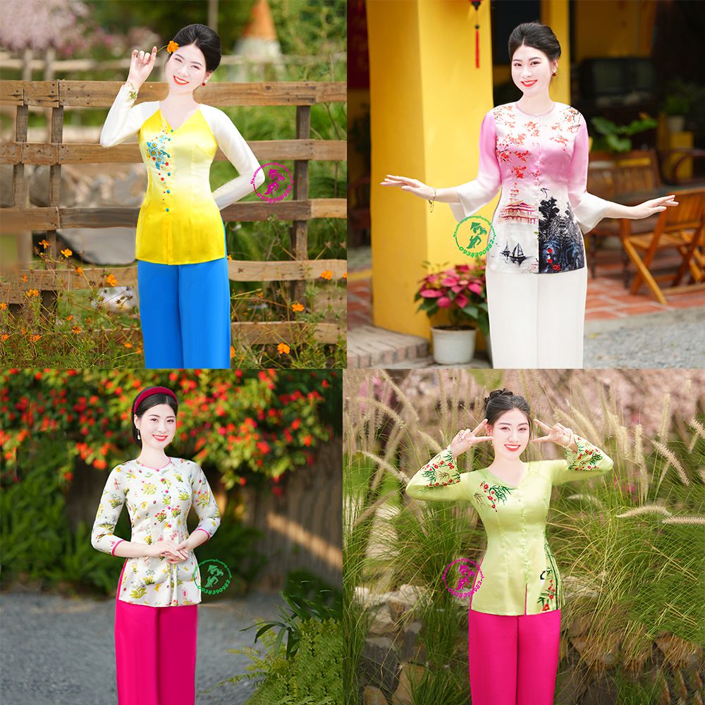 áo bà ba lụa latin