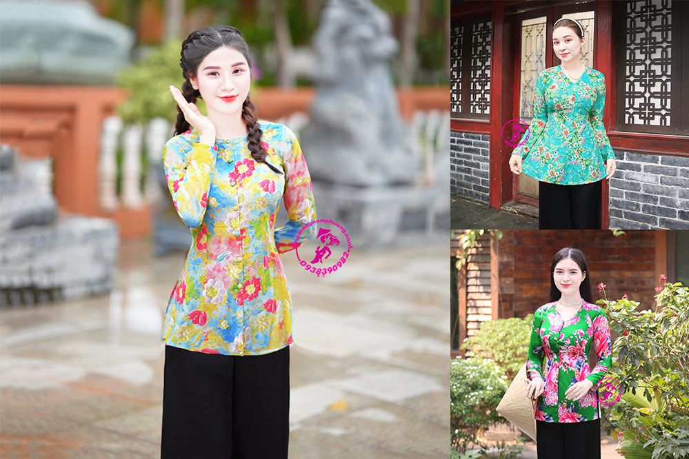 áo bà ba lụa nhật