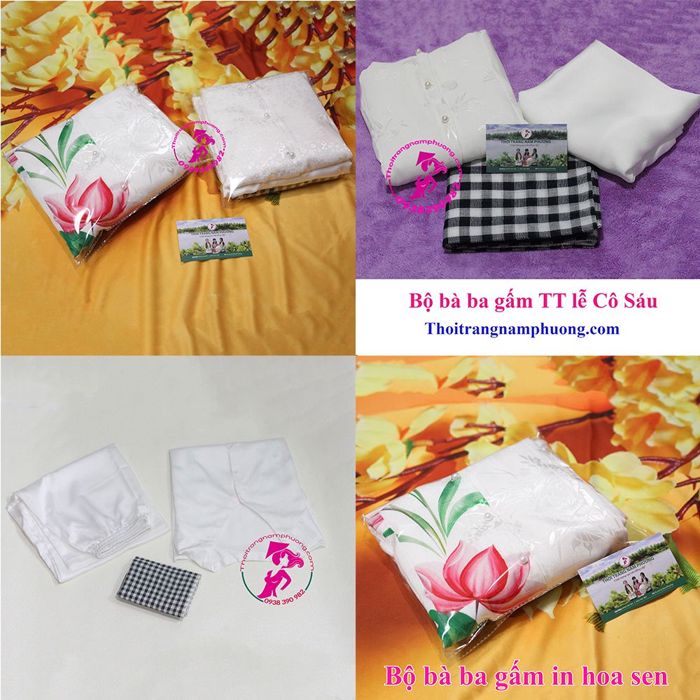 áo bà ba đi lễ cô sáu