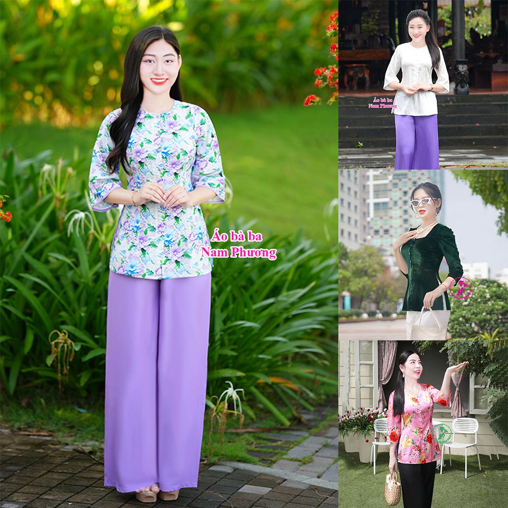áo bà ba kiểu mới