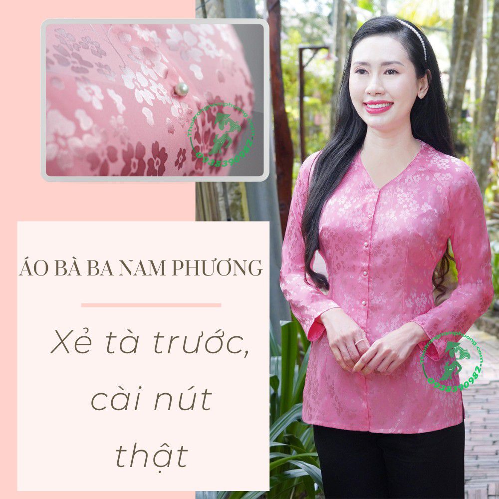 áo bà ba quần đen