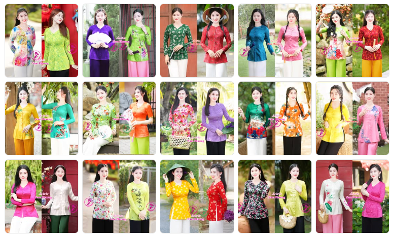 áo bà ba may sẵn