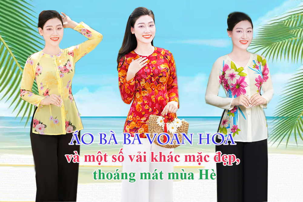 áo bà ba Voan Hoa