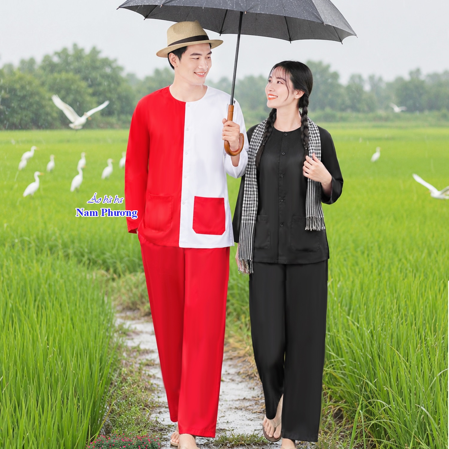 áo bà ba miền tây