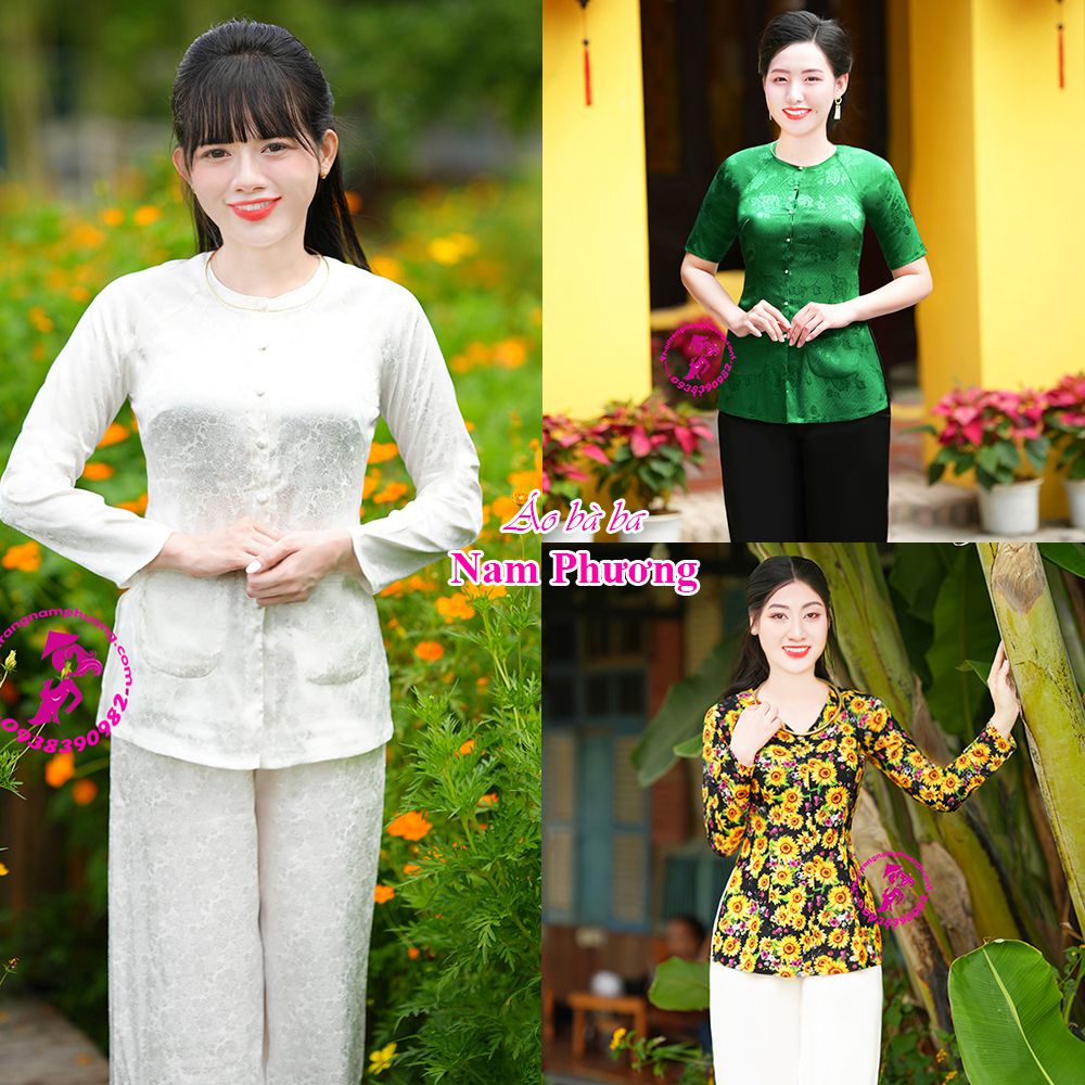 áo bà ba màu gì đẹp