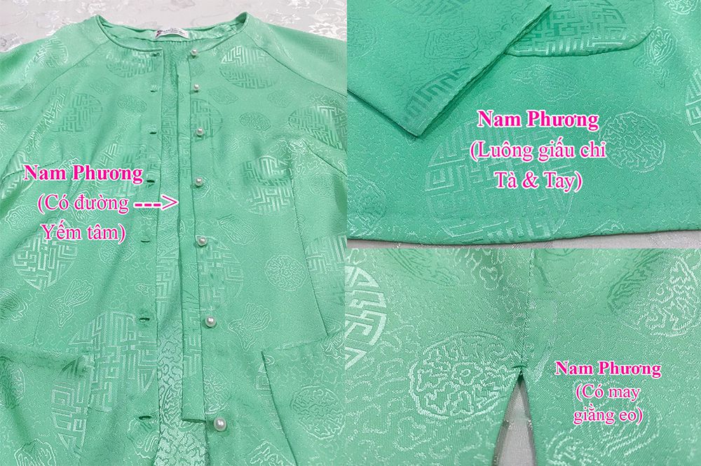 áo bà ba tay liền