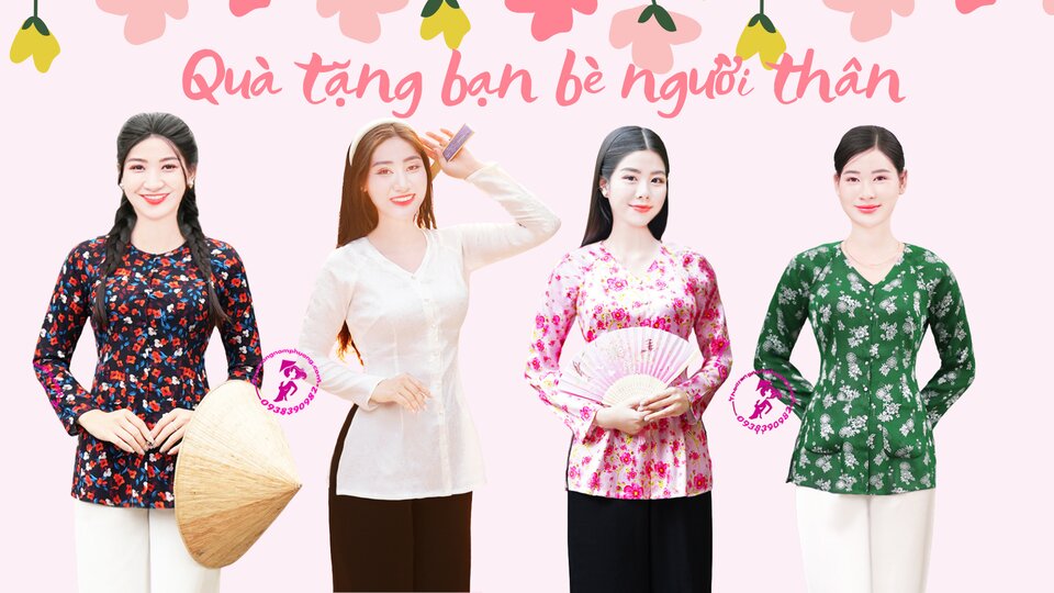 ÁO BÀ BA - MÓN QUÀ ĐỘC LẠ TẶNG BẠN BÈ NGƯỜI THÂN