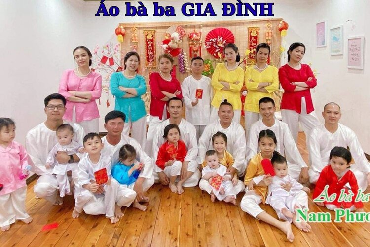 ÁO BÀ BA GIA ĐÌNH – XU HƯỚNG TẾT NĂM 2024