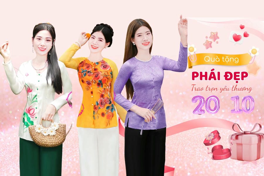 ÁO BÀ BA MAY SẴN – MÓN QUÀ ĐỘC ĐÁO CHO NGÀY 20/10