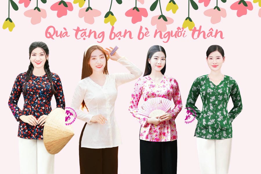 ÁO BÀ BA - MÓN QUÀ ĐỘC LẠ TẶNG BẠN BÈ NGƯỜI THÂN